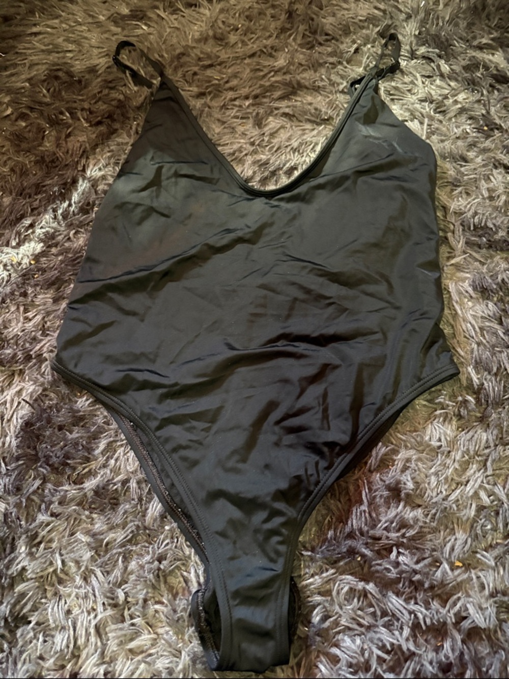 Black One-Piece Swimsuit - Women Swim - Picture 1 of 2